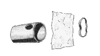 Skizze zur Herstellung eines Kazoos