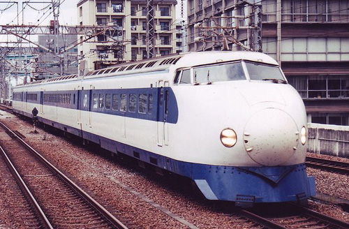 Foto: Shinkansen der Baureihe 0