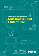 Titelbild des Lehrerhandbuchs Klimawandel und Landsysteme