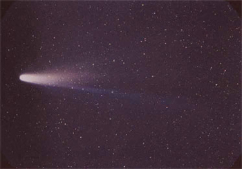 Foto des Halley’schen Kometen