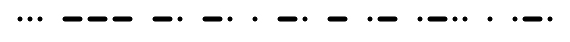 Darstellung einer Nachricht im Morse-Code