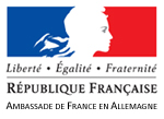 Logo der Französischen Botschaft in Deutschland